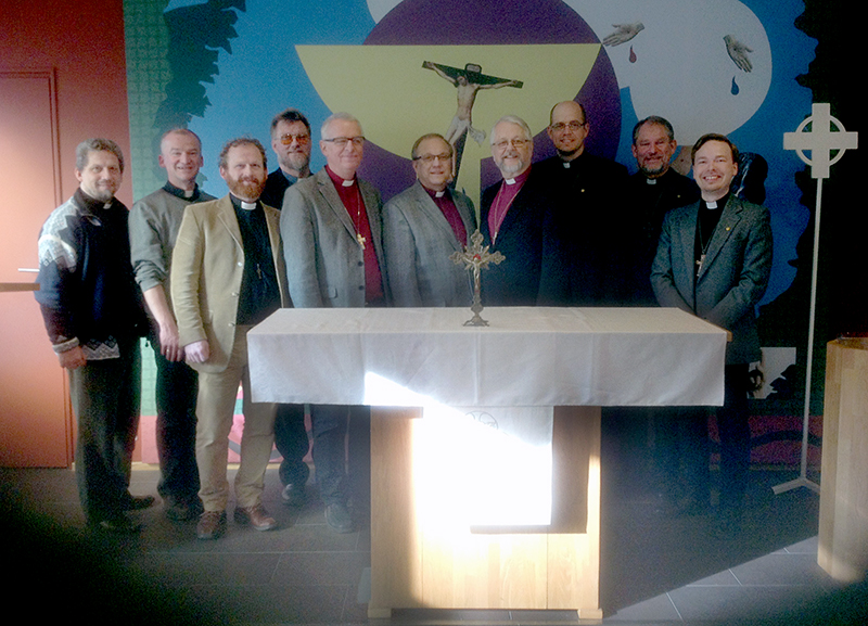 Representatives to the Church Fellowship talks in Finland.